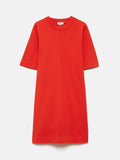 Cotton Riley T-Shirt Dress | Red