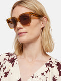 Maldon D-frame Sunglasses | Amber