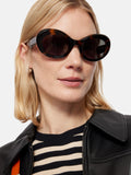 Upton Oval Sunglasses | Tortoiseshell