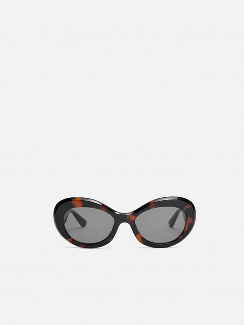 Upton Oval Sunglasses | Tortoiseshell