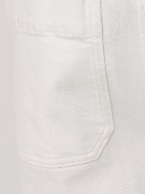 Hampstead Wide Leg Jean | White