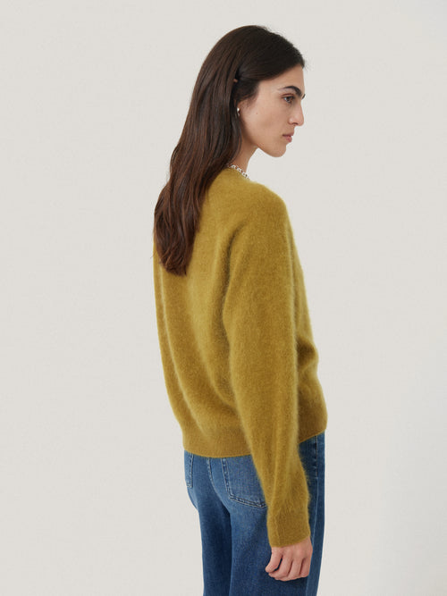 Halo Cashmere Jumper | Green