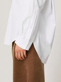 Heritage Cotton Relaxed Shirt | White