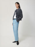 French Tweed Cardi-Jacket | Navy