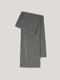 Pure Cashmere Blanket Scarf | Mid Grey