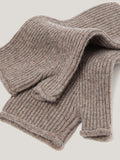 Wool Cashmere Blend Mittens | Oatmeal