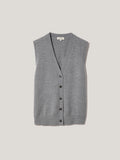 Lightweight Merino Waistcoat | Grey