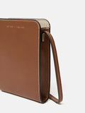 Leather Crossbody Phone Bag | Tan