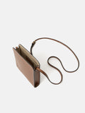 Leather Crossbody Phone Bag | Tan