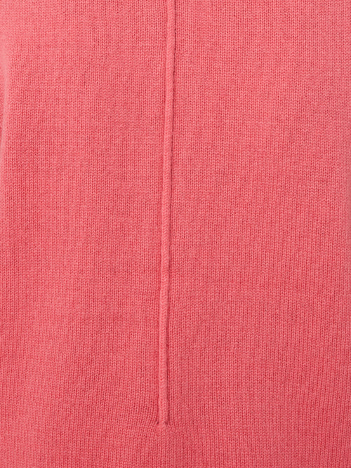 Wool Cashmere Blend Waistcoat | Pink