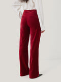 Mason Velvet Trouser | Red