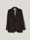 Knox Crosshatch Blazer | Brown