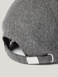 Wool Felted Baseball Cap | Grey