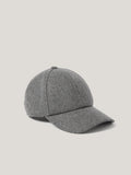 Wool Felted Baseball Cap | Grey