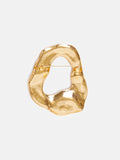 Molten Loop Brooch | Gold