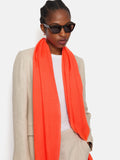 Wool Silk Pashmina | Orange