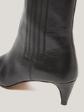 Leather Valerie Ankle Boot | Black