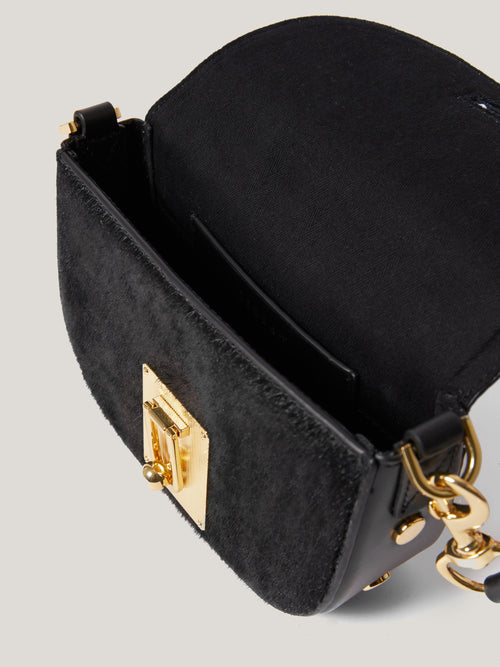 Calf Hair Denbigh Cross Body | Black