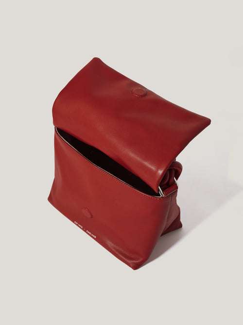 Soft Padded Crossbody | Red