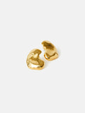 Molten Stud Earring | Gold