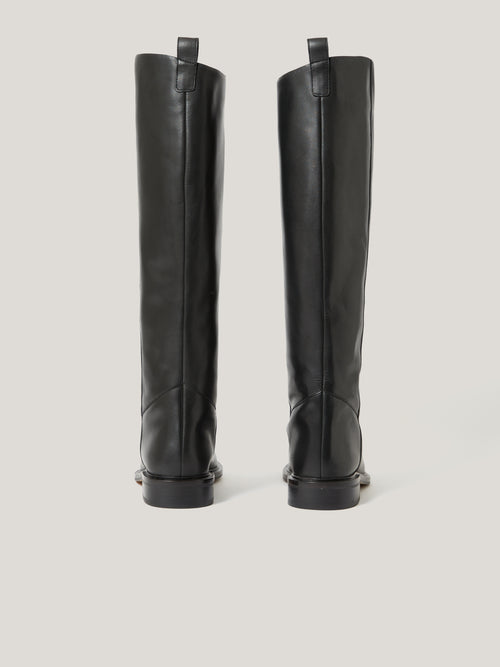 Heritage Leather Riding Boot | Black