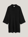 Knitted Kaftan Tunic | Black