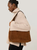 Heckfield Suede Tote | Tan