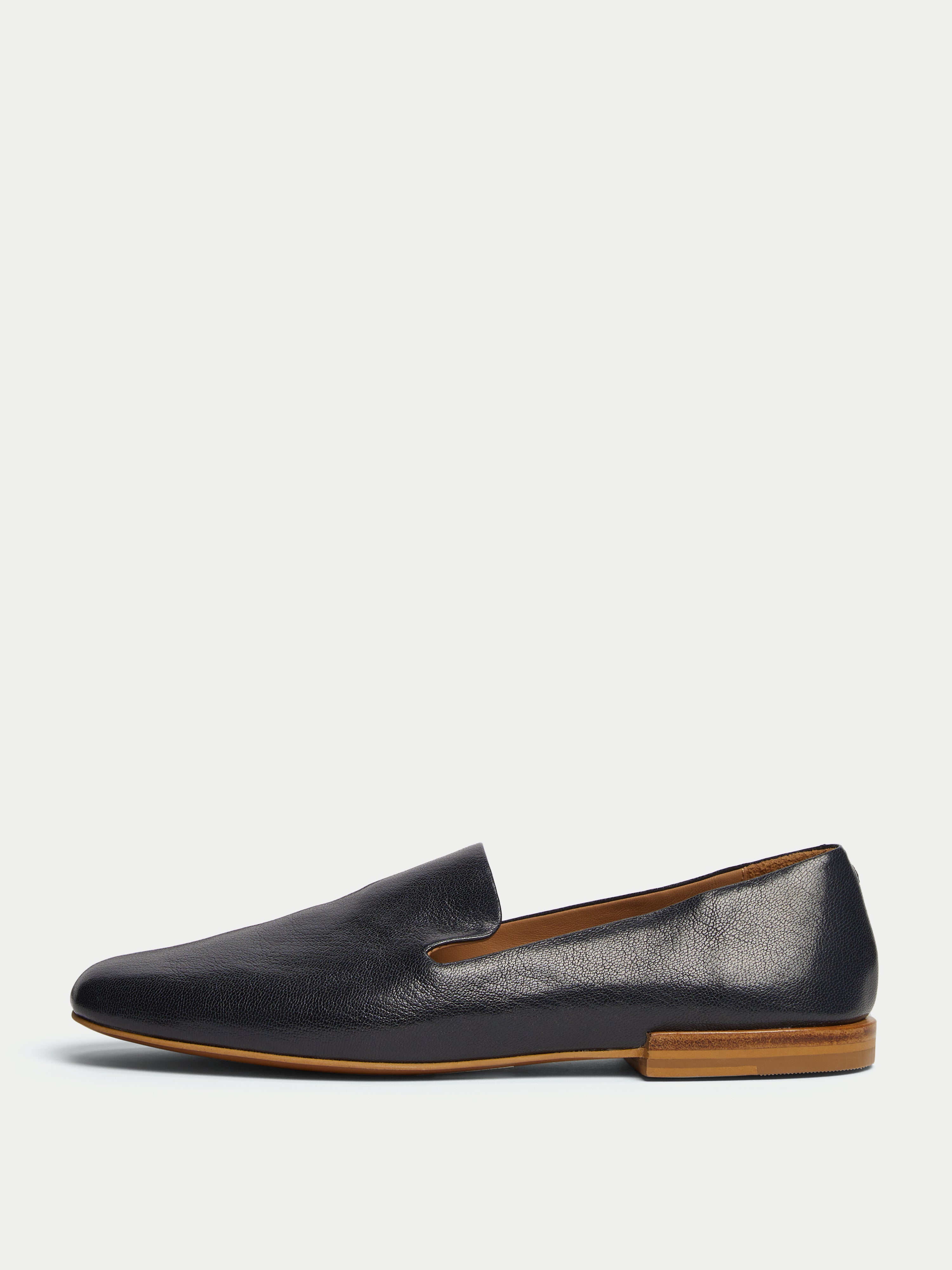 Jane Soft Leather Loafers | Black – Jigsaw