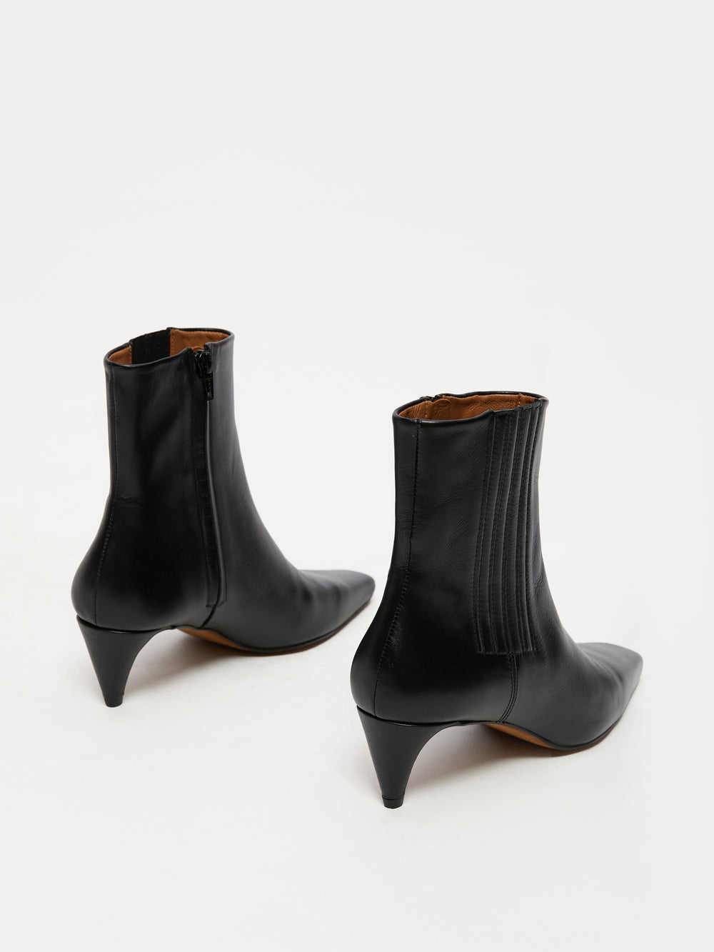 Olivia Heeled Ankle Boot | Black – Jigsaw