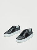 Riva Glitter Trainer | Black