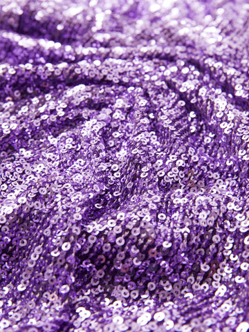 Sequin Ruched Midi Dress | Purple – Jigsaw