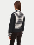 Rustic Stripe Jumper | Black