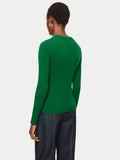 Cloud Cashmere Crew Jumper | Green