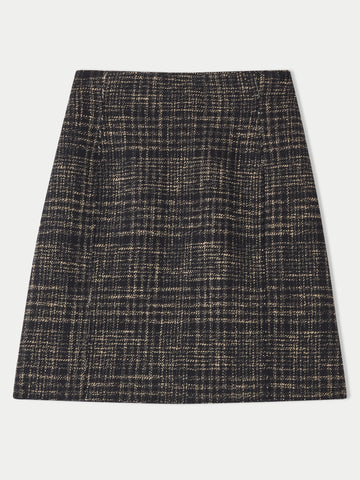 Jigsaw micro check mini skirt hotsell