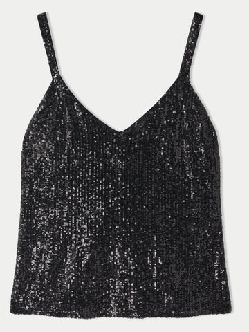 Black sales sparkly camisole