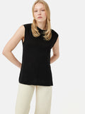 Linen Tunic Tee | Black