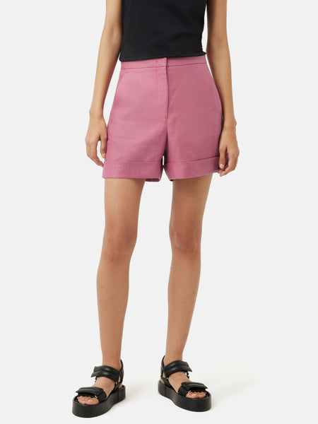 Linen Tailored Short | Pink – Jigsaw