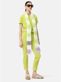 Woven Stripe Scarf | Yellow